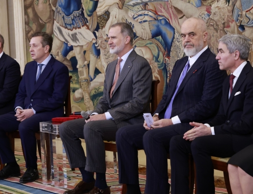 HM the King of Spain receives in audience a delegation of the World Jurist Association