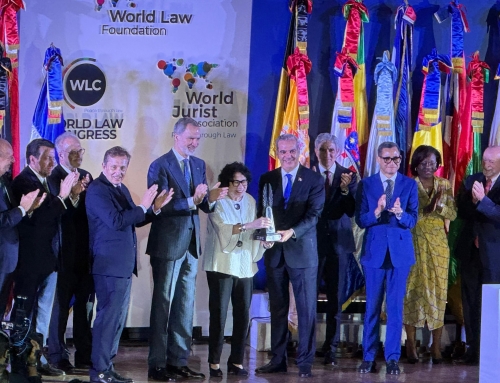 H.M. King Felipe VI of Spain and the President of the Dominican Republic close the 29th edition of the World Law Congress, which has recognised Judge Sonia Sotomayor